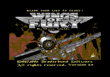 Wings of Fury screenshot 2 for Commodore 64